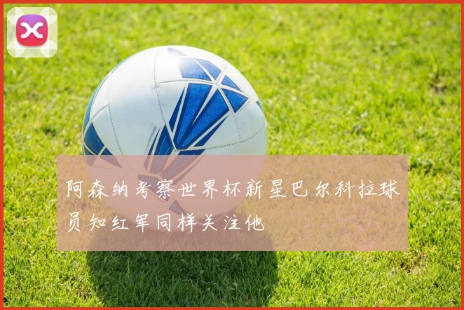 阿森纳考察世界杯新星巴尔科拉球员知红军同样关注他